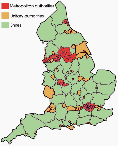 Counties of England