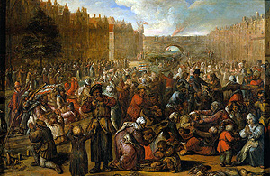 Relief of Leiden (1574), by Otto van Veen