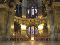 Palatine Chapel inside the cathedral, Aachen