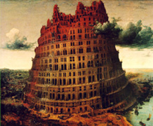 The 'Little' Tower of Babel
(c. 1563), by Pieter Bruegel the Elder
