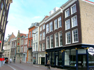 Merchant houses along a canal, Dordrecht