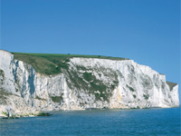 White cliffs of Dover