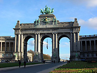 Triumphal Arch, Jubilee Park, Brussels