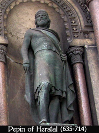 Statue of Pepin of Herstal, Parc d'Avroy, Li�ge