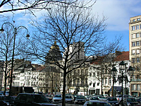 Court of Justice & Boulevard de Waterloo, Brussels