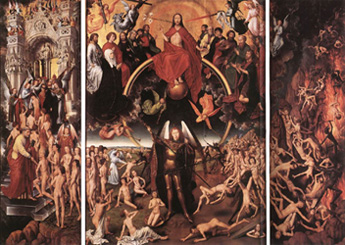 Last Judgment Triptych
(1467-71), by Hans Memling