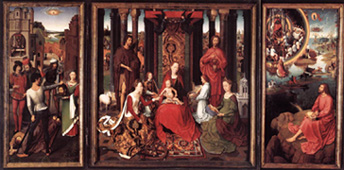 St John Altarpiece 
(1474-79), by Hans Memling