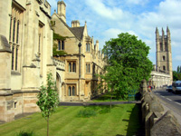 Magdelen College from the High Street, Oxford