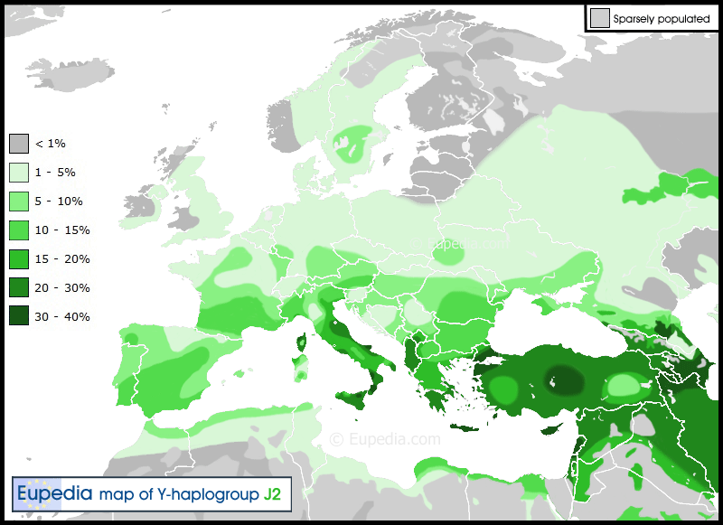 Haplogroup J2 (Y-DNA) - Eupedia