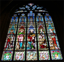 Vitraux de Notre Dame du Sablon, Bruxelles