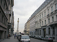 Rue du Congrès & Colonne du Congrès, Bruxelles