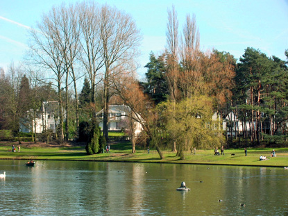 Mellarts Ponds in Woluwe, Brussels (© Eupedia.com)