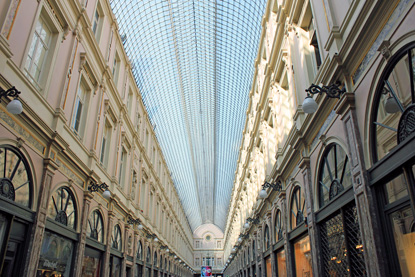 Royal Galleries of Saint Hubert, Brussels  (© Eupedia.com)