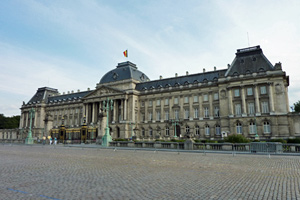 Royal Palace, Brussels (© Eupedia.com)