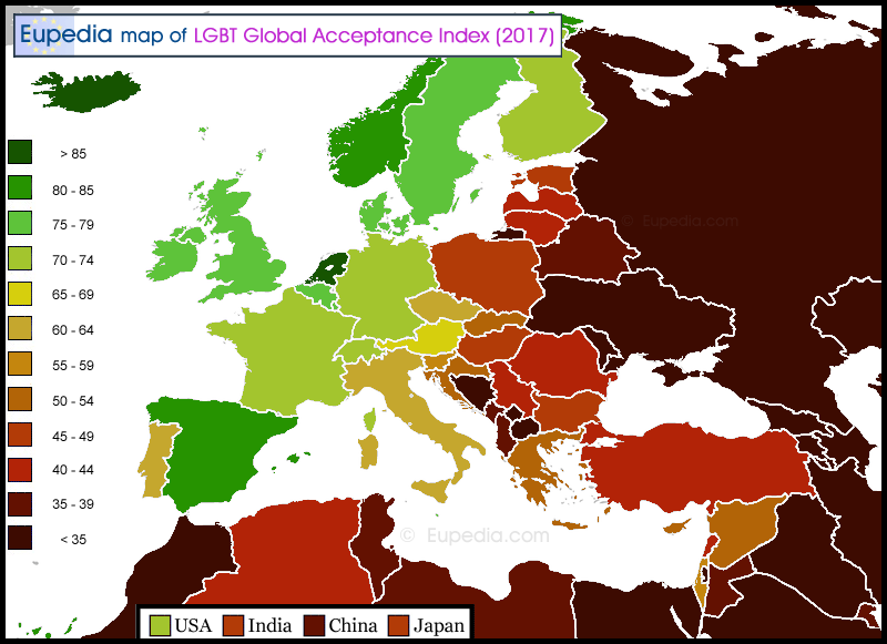 Lgbt Acceptance Map